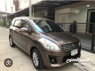  2 Suzuki ertiga brown 2015