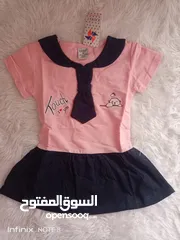  3 شروة فستان بناتي بسعر حرق