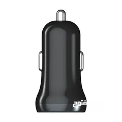  2 Porodo Dual Port Mini Car Charger 2.4A