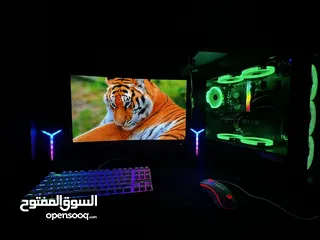  9 السعر قابل للتفاوض بشكل بسيط Pc gaming شبه جديد