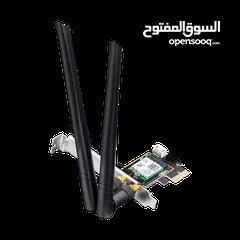  3 AX5400 Wi-Fi 6E Bluetooth 5.3 PCI-E Adapter WE3000 2.0 كرت انترنت داخلي جيمنج بمواصفات خيالة