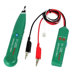  2 فاحص اسلاك Telephone Tracer Network LAN Cable Tester Tracker Kit Electric Find N