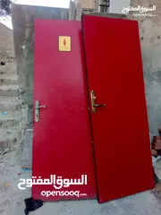  1 باب خشب خشب