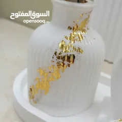  17 شموع معطره وديكورات حجر صناعه يدويه حسب الطلب