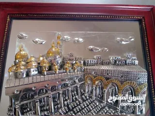  6 برواز من النحاس و القصدير وقشره فضه مجسم 3D روعه