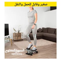  20 جهاز  الخطوات الرياضي ميني ستيبر  Mini stepper جهاز مشي خطوات مع احبال جهاز المشي رياضي