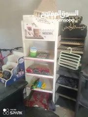  2 رفوف عرض شركات تجاريه مستعمله للبيع