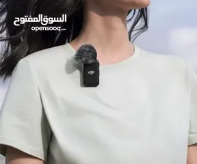  6 مايكروفون DJI اصلي مع ريسيفر و سماعتين DJI Mic (2 TX + 1 RX Charging Case), Wireless Microphone