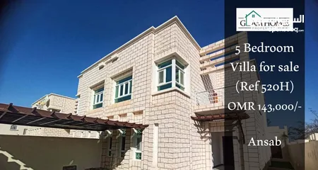  1 Splendid 5 BR villa for sale in Ansab Ref: 520H