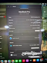  3 Macbook pro 2015 i7 16G Ram 15 Inch 500SSD