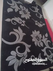  4 سجادة ممر كردور للبيع لون سكني واسود ممتازة للشتا وسجادة 2.5*3 نفس الموديل