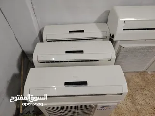  19 مكيفات مستعمله بحاله ممتازه