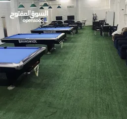  1 صالة بلياردو وكافيه