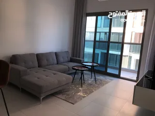  16 غرفه و صاله مفروشه بالكامل و كل شي جديد-1bdr apartment for rent brand new