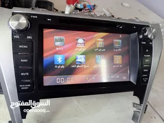  27 شاشه  سياره اندرويد  عاليه الجوده بلوتوث راديو فلاشه  نظام فيديو يوتيوب   كاميرا فل مع نظام كار بلاي