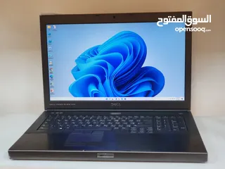  5 لابتوب مستعمل DELL PRECISION M6700  CPU INTEL CORE I7 TH3