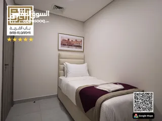  4 غرفتين وصالة مساحة كبير بدون عمولة مفروشة فرش فاخر شامل الفواتير في دبي - الجميرا