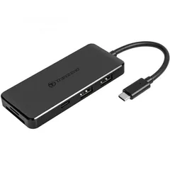  12 موزع USB HUB عالي السرعة 3.1 و  Transcend HUB5C Type-C 6 in one Port USB HUB SuperSpeed 3.1