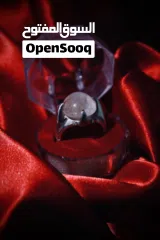  1 خاتم در نجفي دموي، صياغة ثقيلة، 10 غرام فضه  مقاس 13.5