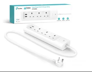  4 وصلة الكمبيوتر تبي لينك الذكية TP-Link Kasa WiFi Power Strip 3 outlets Work with alexa