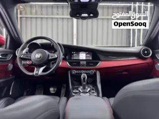  7 2021 Alfa Romeo Giulia Quadrifoglio, Nov 2027 Alfa Romeo Warranty + Service Pack, Low Kms, GCC