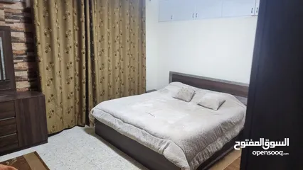  6 شقه مفروشه للايجار في منطقه العامريه بنابلس