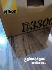  3 كاميرا  (Nikon) نيكون D3300 شبه جديدة بحالة ممتازة ولا خدش بسعر قابل للتفاوض