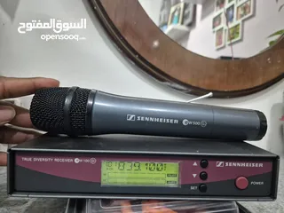  6 Sennheiser wireless mic