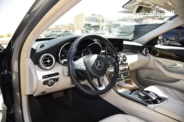  7 مرسيدس سي كلاس 180 بحالة الوكالة Mercedes C180 2015