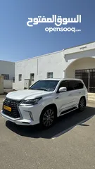  12 لكزس lx570 موديل 2017 وكالة عمان نظيفة صبغ وكالة