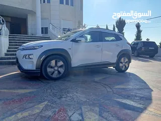  16 سيارة كونا موديل 2019 كهرباء بالكامل فحص سبعه جيد لون ابيض لؤلؤي سيارة مالك واحد من الحرة