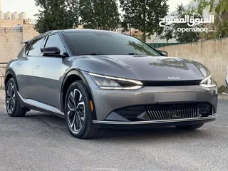  16 كيا ev6 2023 فل كامل ما عدا الفتحه فحص كامل بدون ملاحظات جمرك جديد للبيع بسعر مميز