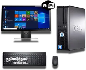  1 كمبيوتر ديسكتوب Desktop Dell PC مكتبي اعلى مواصفات اقل سعر كفالة سنة كاملة