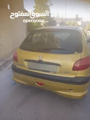  4 بيجو 206  1400cc يد  ثالثا  ترخيص و تامين  ل نهاية العام