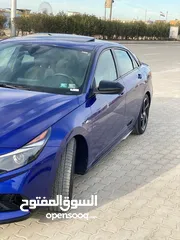  1 2023 HYUNDAI ELANTRA, N LINE النترا أن لاين مديل 2023 بحالة الوكالة