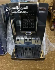  1 ماكينة صنع القهوة ديلونجي مطحنه داخليه منها وفيها