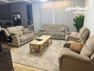  3 طقم كنب 7 مقاعد ركلاينر أمريكي