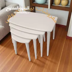  9 طاولات وسط مودرن مع أطقم سكمَلات تركي فاخرة – جودة عالية وألوان متعددة تناسب جميع الأذواق