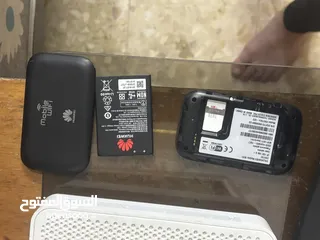  1 كافه انواع مشغلات شرائح الانترنت متوفر وباسعار منافسه وربح بسيط  5g & Myfi Three Routers Huawei