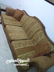  2 كتب زان سبع مقاعد مع طقم طاولات زان