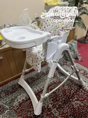 2 Barely Used Juniors Baby High Chair (Age Range: 6 months - 36 months)