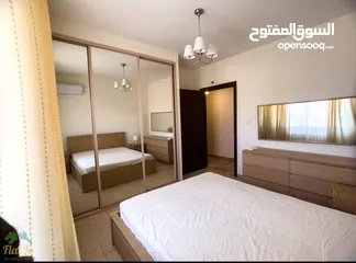  19 Furnished three bedroom for rent in 5th Circle  abdoun   شقة مفروشة ثلاث غرف الدوار الخامس عبدون دير