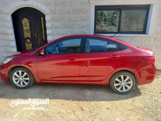  2 هيونداي اكسنت 2013 فتحة سقف محرك 1600  للبيع