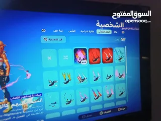  25 حساب فورتنايت متعوب عليه 5 سنوات و فيه 49 سكن و آكسات عرق