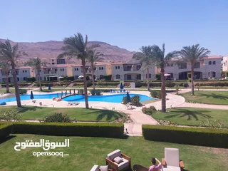  5 *توين هاوس ببرايفت جاردن ( للبيع ) في قلب العين السخنة ـ لافيستا 6 Twin house in private garden (fo