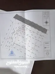  3 قطعة ارض 563 متر مميزة بالطنيب على شارعين