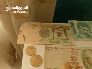  11 مجموعه من العملات العربيه والاجنبيه+ السعر الخاص