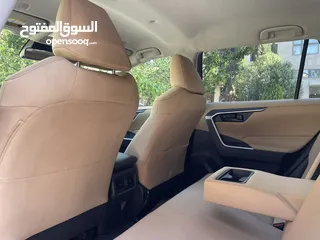  21 تويوتا راف فور 2024 فحص كامل مرفق بالصور جمرك جديد لون خمري مميز داخليه أوف وايت كاش وأقساط