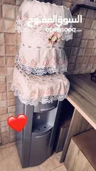  1 كولر ماء كراون لون سلفر