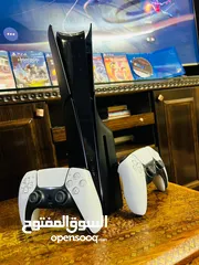  8 Playstation 5 Slim Blueray  بلاستيشن 5 سلم